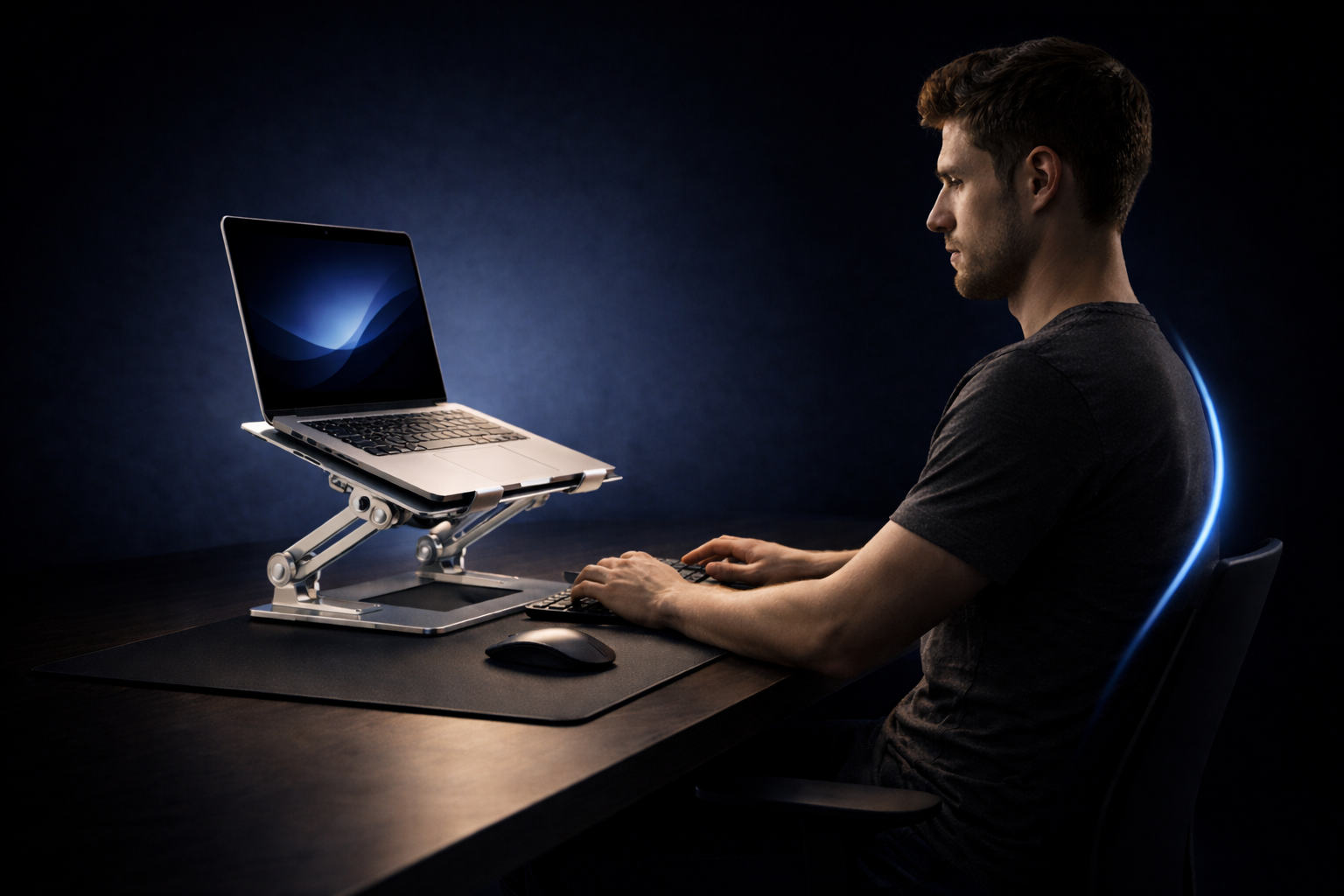 Soporte ergonómico para portátil WorkMode